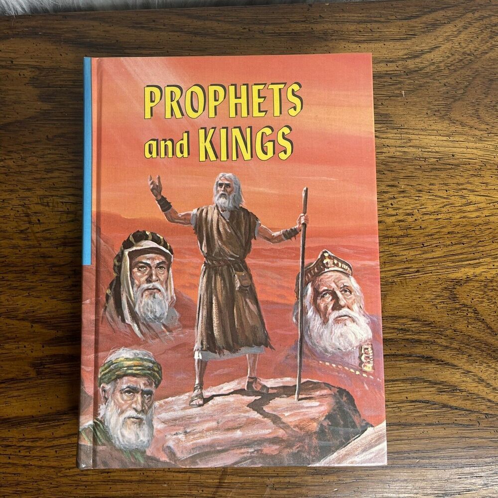 1943 Prophets and Kings by Ellen G. White Illustrated Hardcover Bible Stories‎
